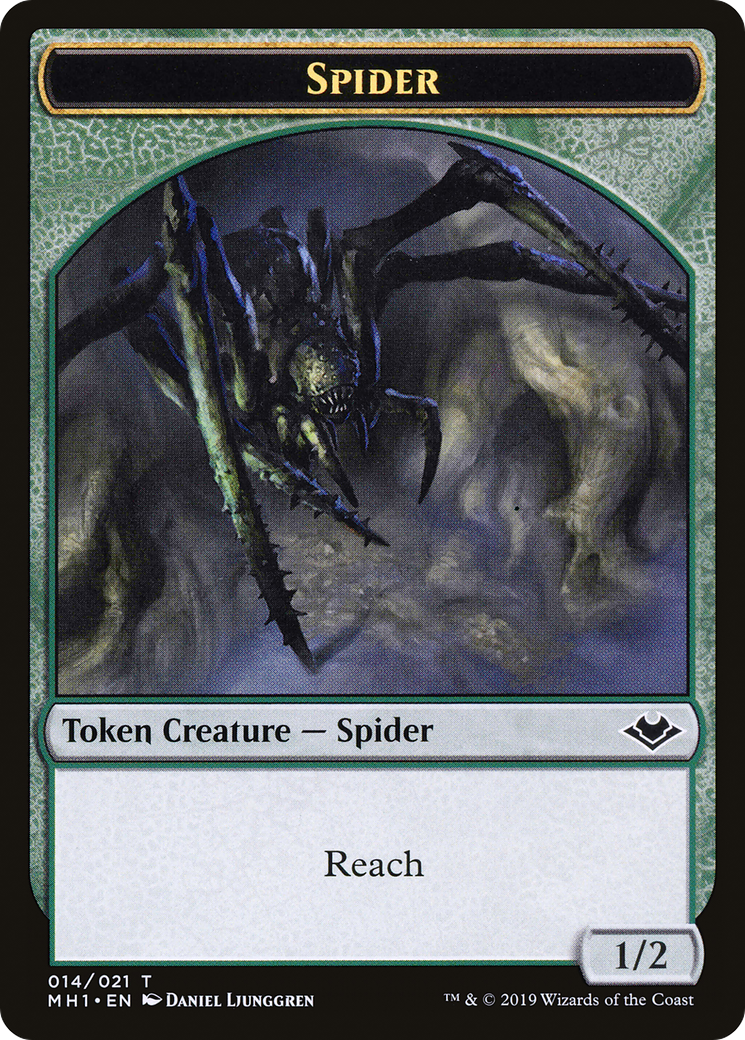 Shapeshifter // Spider Double-Sided Token [Modern Horizons Tokens] | Card Merchant Takapuna