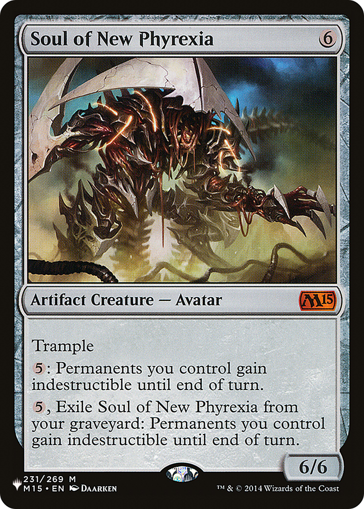 Soul of New Phyrexia [The List] | Card Merchant Takapuna