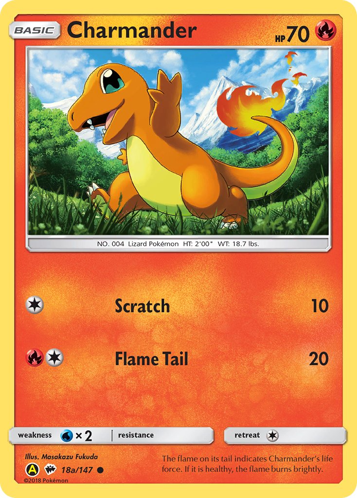 Charmander (18a/147) [Alternate Art Promos] | Card Merchant Takapuna