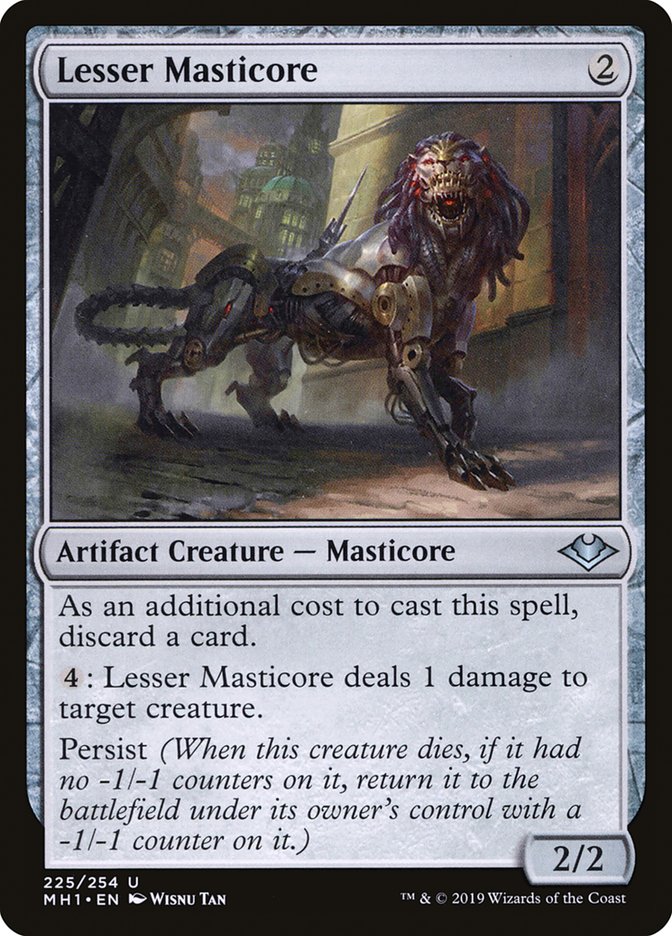 Lesser Masticore [Modern Horizons] | Card Merchant Takapuna