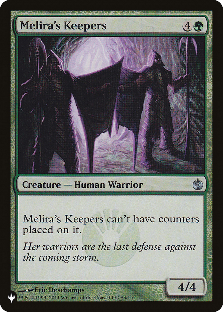 Melira's Keepers [The List] | Card Merchant Takapuna