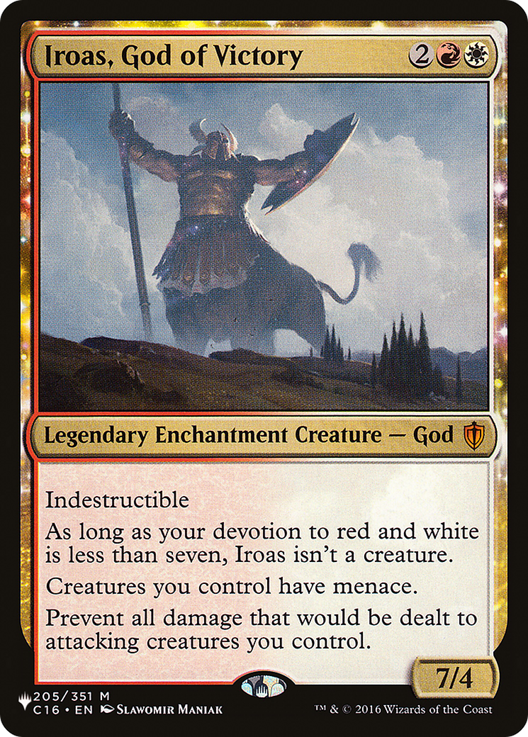 Iroas, God of Victory [The List] | Card Merchant Takapuna