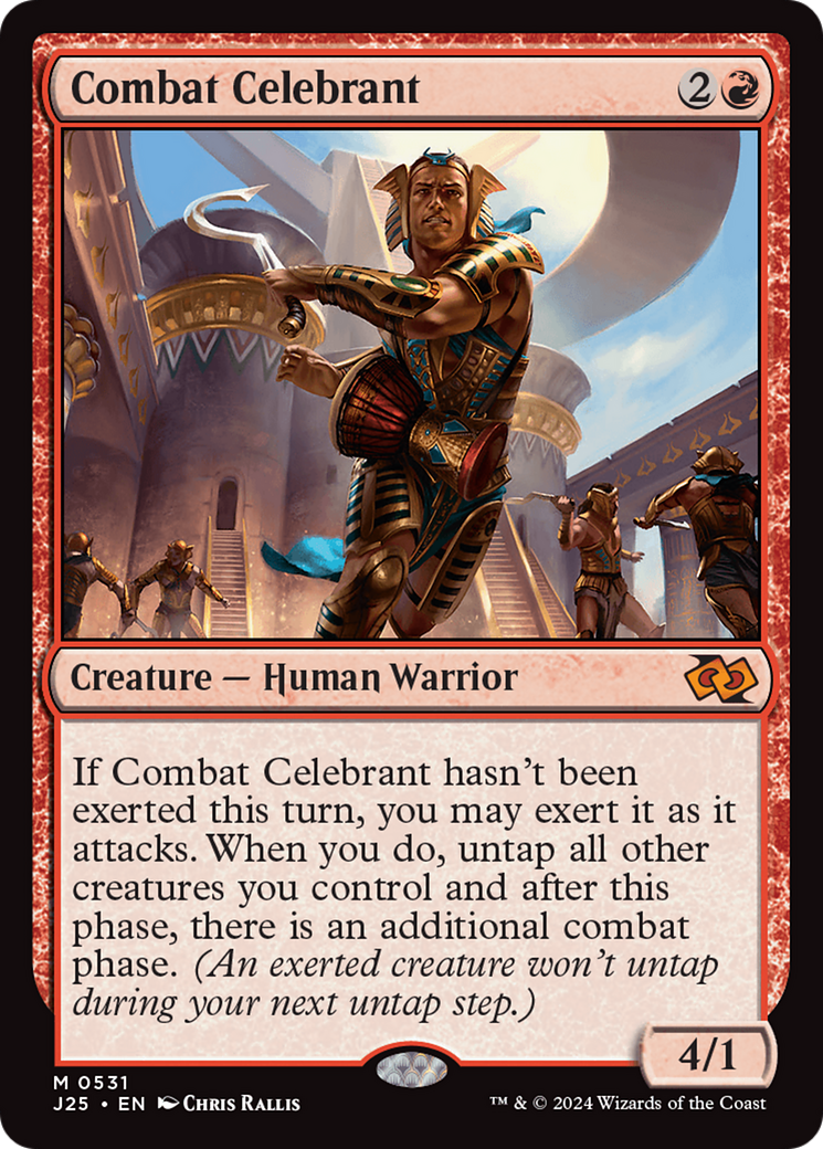 Combat Celebrant [Foundations Jumpstart] | Card Merchant Takapuna