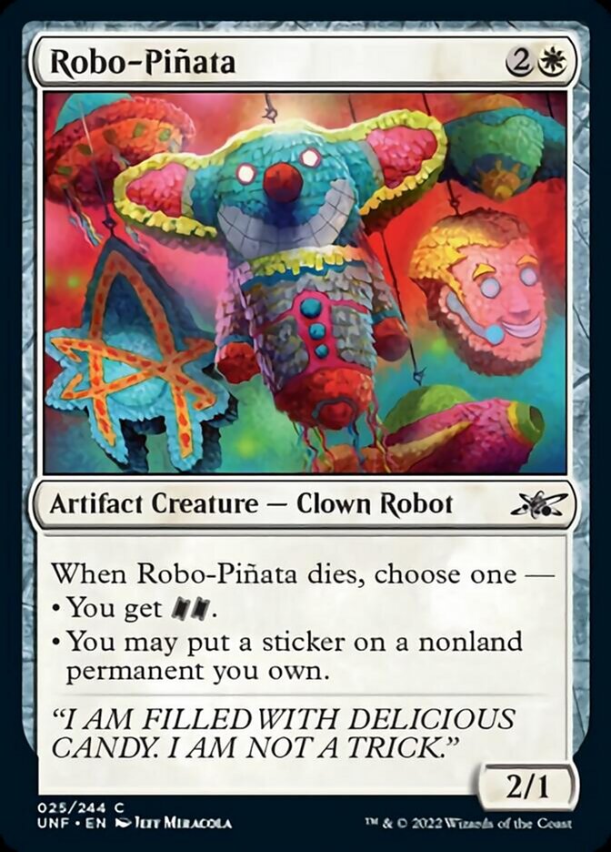 Robo-Pinata [Unfinity] | Card Merchant Takapuna