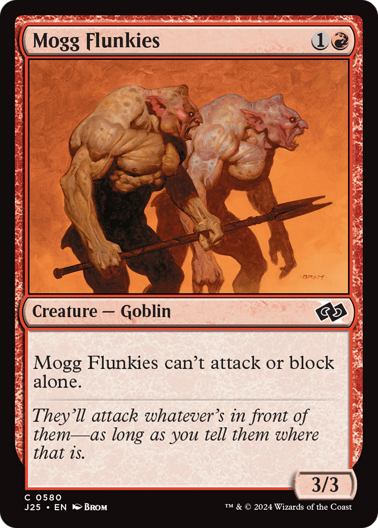 Mogg Flunkies [Foundations Jumpstart] | Card Merchant Takapuna