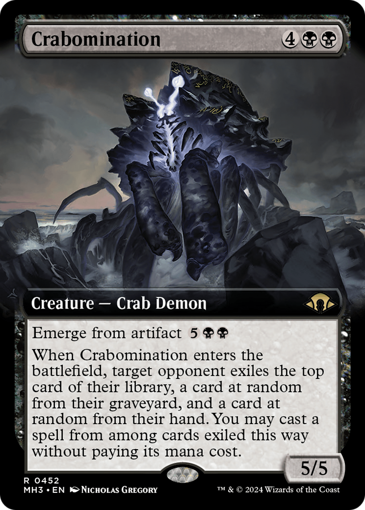 Crabomination (Extended Art) [Modern Horizons 3] | Card Merchant Takapuna