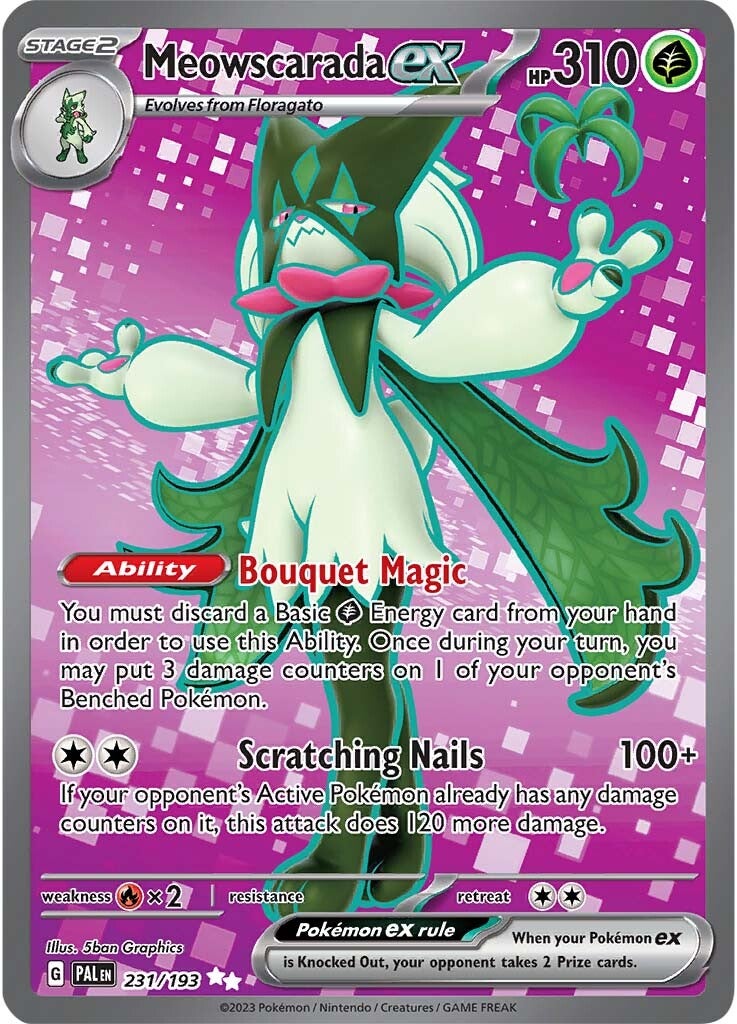 Meowscarada ex (231/193) [Scarlet & Violet: Paldea Evolved] | Card Merchant Takapuna