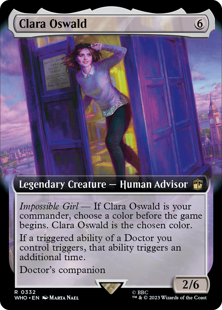 Clara Oswald [Doctor Who] | Card Merchant Takapuna