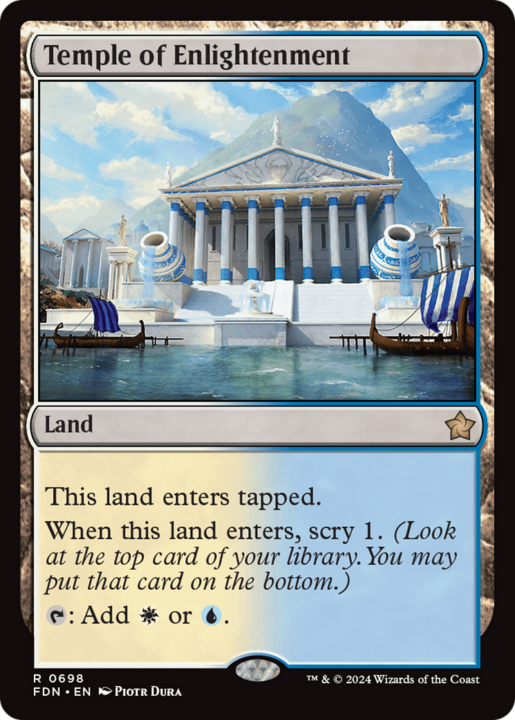 Temple of Enlightenment [Foundations] | Card Merchant Takapuna