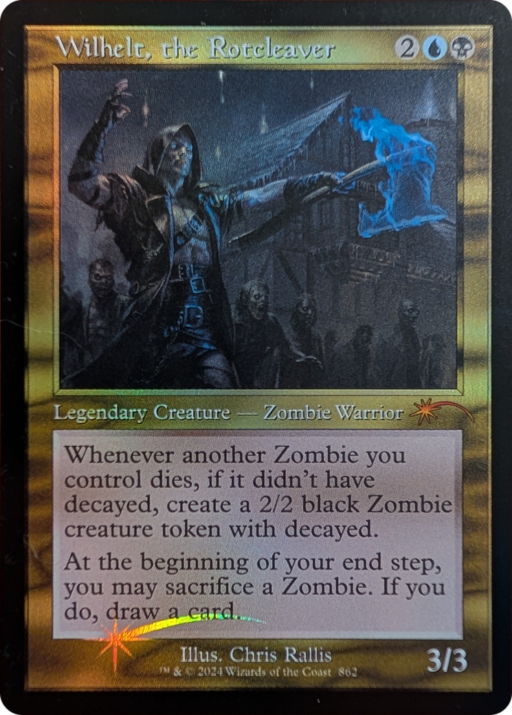 Wilhelt, the Rotcleaver (Retro Frame) [Secret Lair Drop Series] | Card Merchant Takapuna