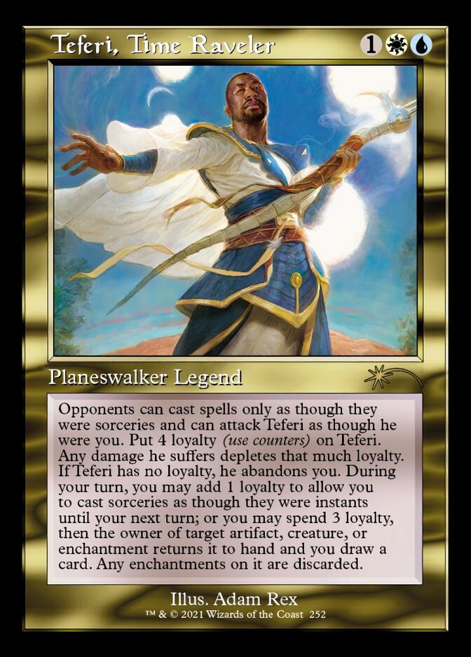 Teferi, Time Raveler (Retro) [Secret Lair Drop Series] | Card Merchant Takapuna