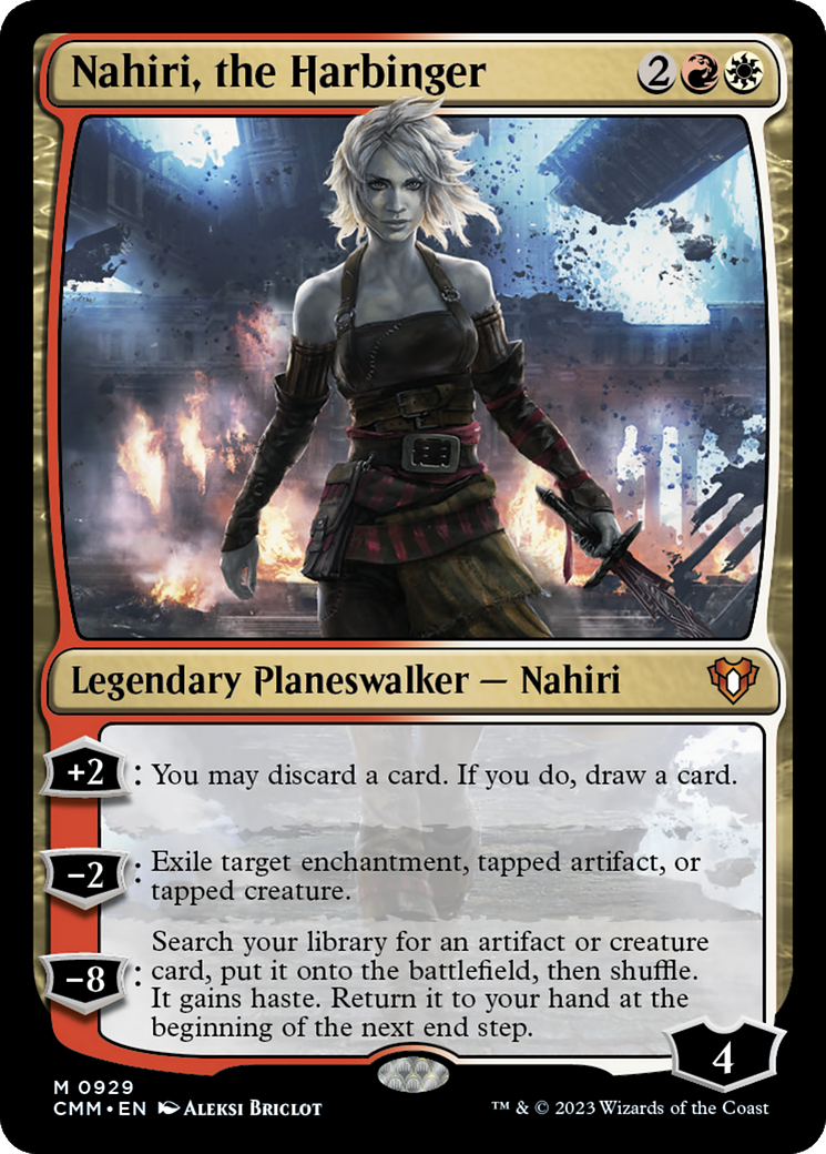 Nahiri, the Harbinger [Commander Masters] | Card Merchant Takapuna