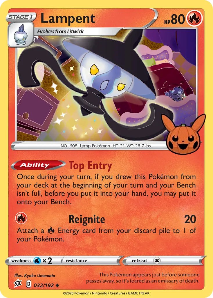 Lampent (032/192) [Trick or Trade] | Card Merchant Takapuna