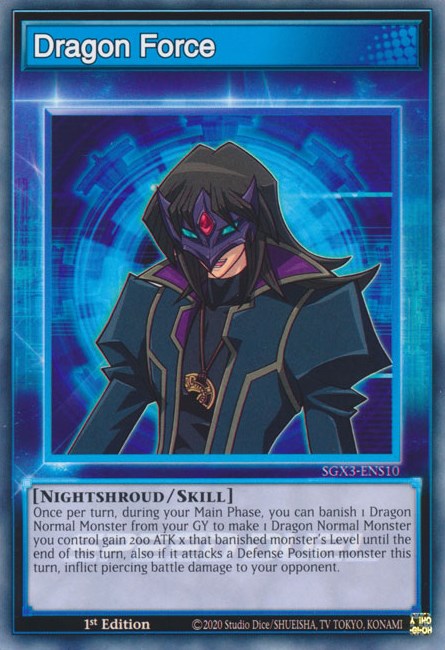 Dragon Force [SGX3-ENS10] Common | Card Merchant Takapuna