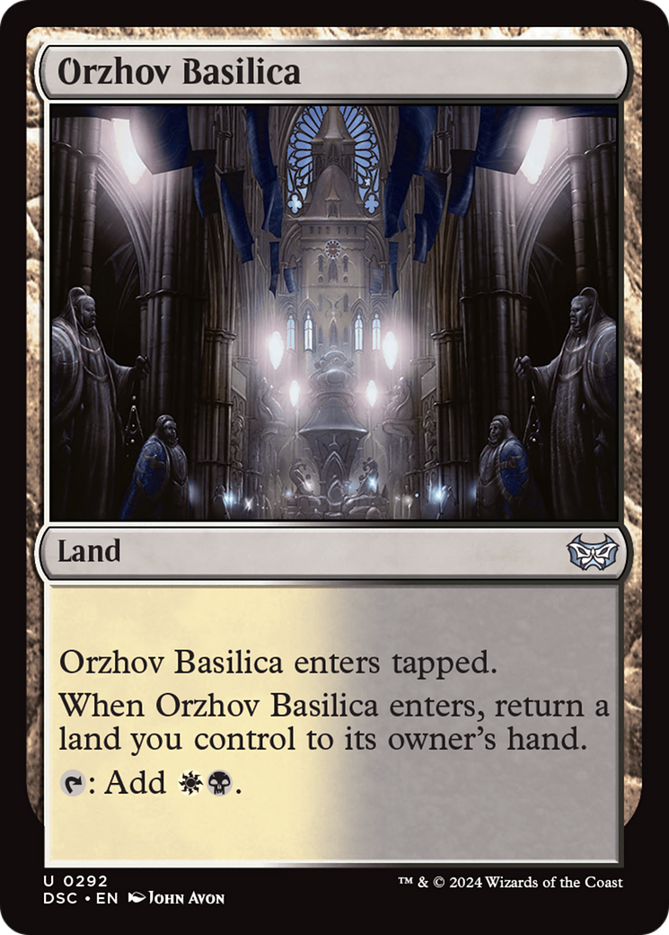 Orzhov Basilica [Duskmourn: House of Horror Commander] | Card Merchant Takapuna