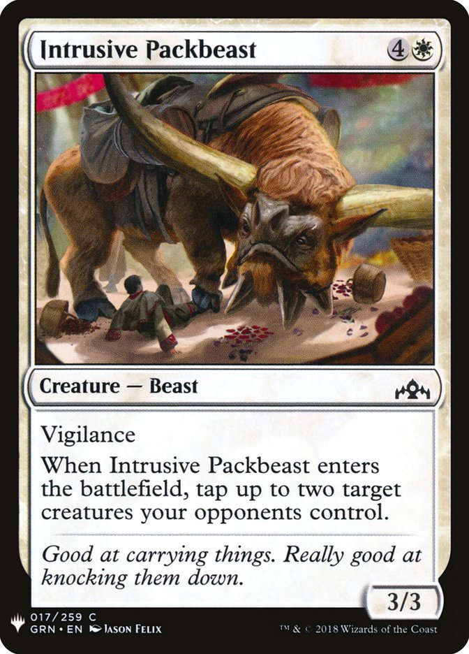 Intrusive Packbeast [Mystery Booster] | Card Merchant Takapuna