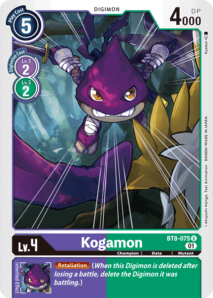 Kogamon [BT8-075] [New Awakening] | Card Merchant Takapuna