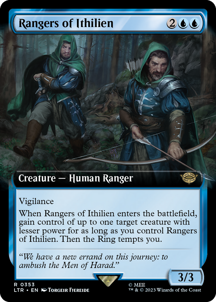 Rangers of Ithilien (Extended Art) [The Lord of the Rings: Tales of Middle-Earth] | Card Merchant Takapuna