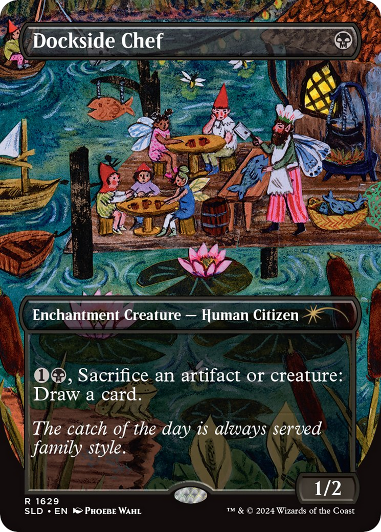 Dockside Chef (Rainbow Foil) [Secret Lair Drop Series] | Card Merchant Takapuna