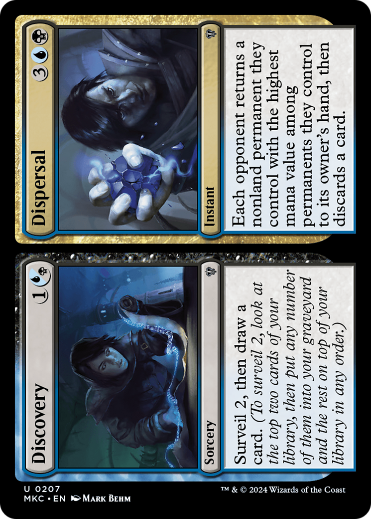 Discovery // Dispersal [Murders at Karlov Manor Commander] | Card Merchant Takapuna