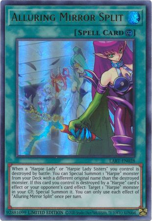 Alluring Mirror Split [LART-EN028] Ultra Rare | Card Merchant Takapuna