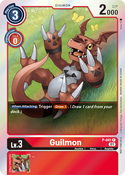 Guilmon [P-041] [Promotional Cards] | Card Merchant Takapuna