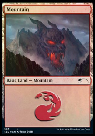 Mountain (Develish) (565) [Secret Lair Drop Promos] | Card Merchant Takapuna