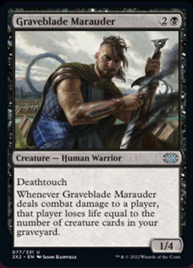 Graveblade Marauder [Double Masters 2022] | Card Merchant Takapuna