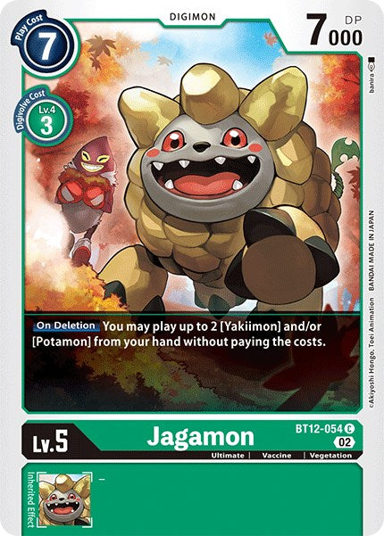 Jagamon [BT12-054] [Across Time] | Card Merchant Takapuna