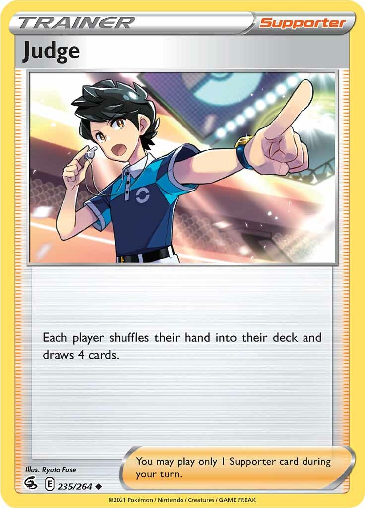 Judge (235/264) [Sword & Shield: Fusion Strike] | Card Merchant Takapuna