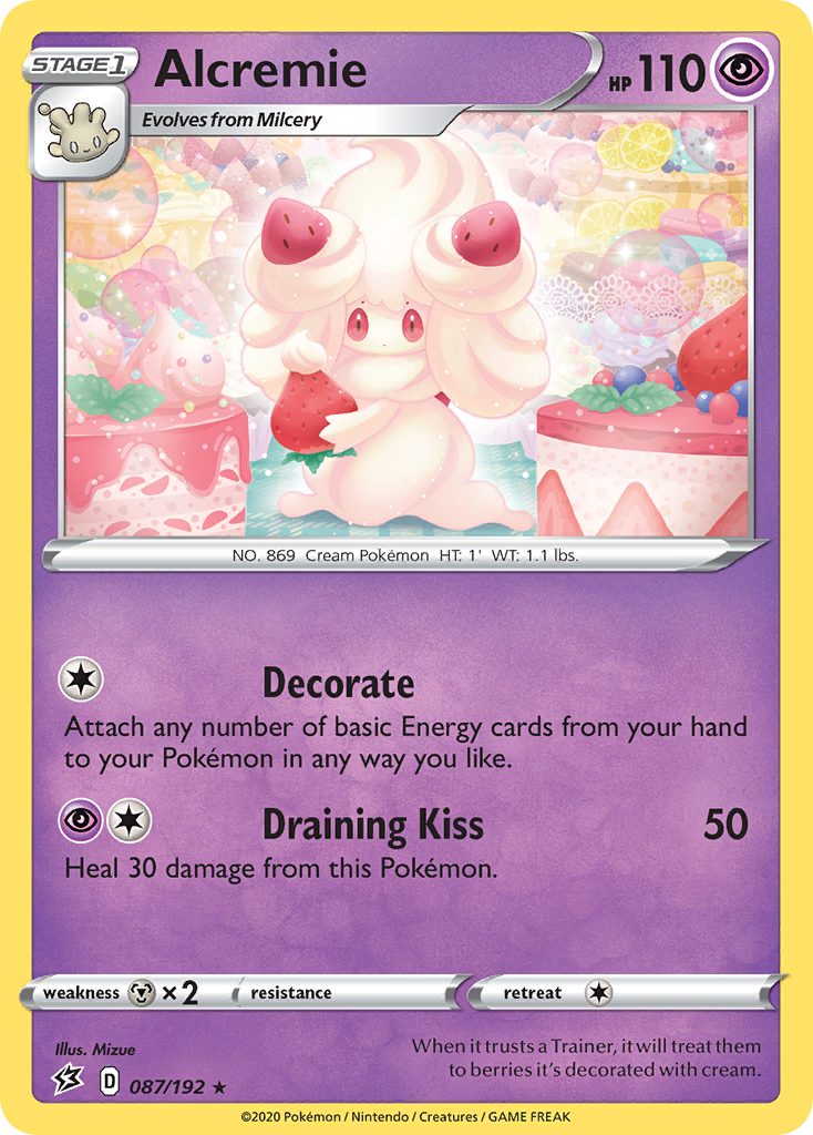 Alcremie (087/192) [Sword & Shield: Rebel Clash] | Card Merchant Takapuna