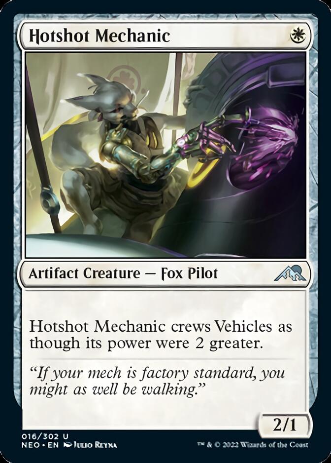 Hotshot Mechanic [Kamigawa: Neon Dynasty] | Card Merchant Takapuna