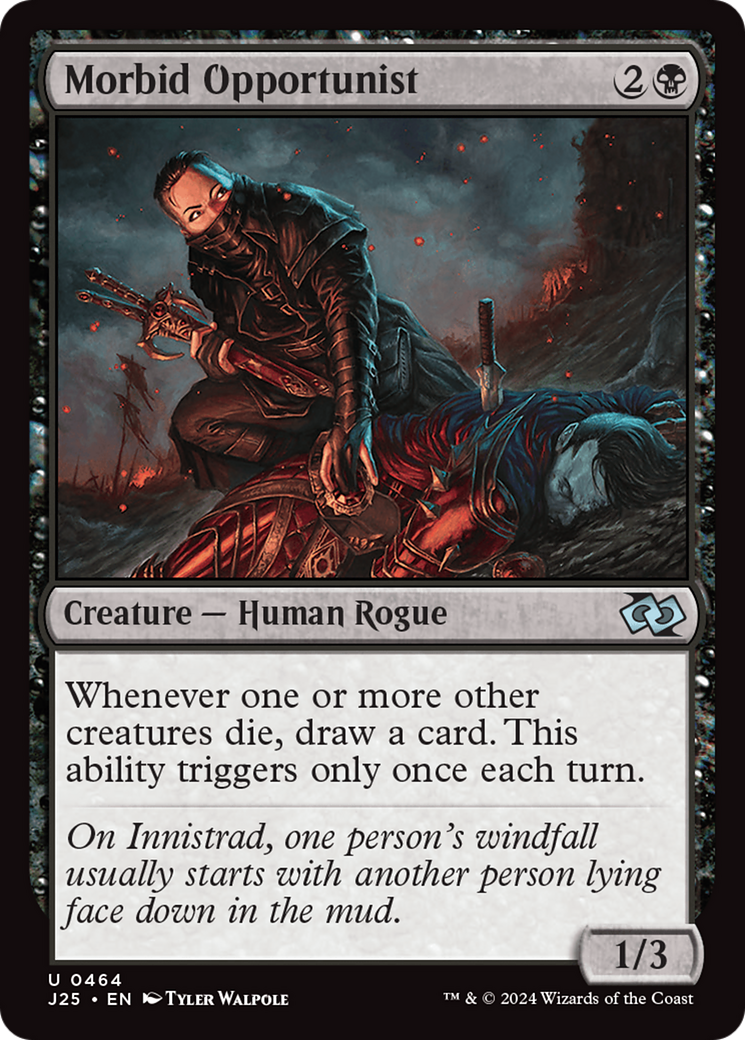 Morbid Opportunist [Foundations Jumpstart] | Card Merchant Takapuna