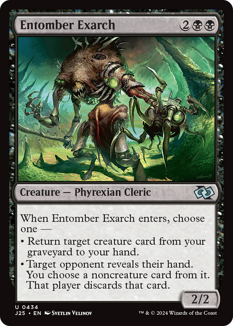 Entomber Exarch [Foundations Jumpstart] | Card Merchant Takapuna