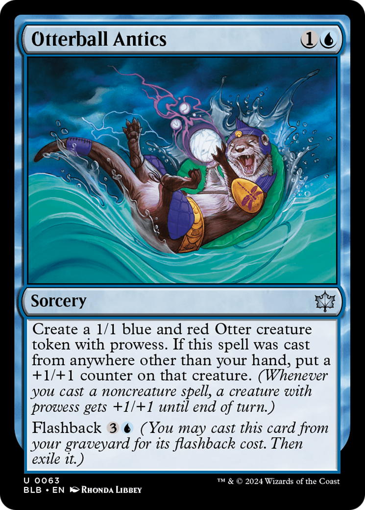 Otterball Antics [Bloomburrow] | Card Merchant Takapuna