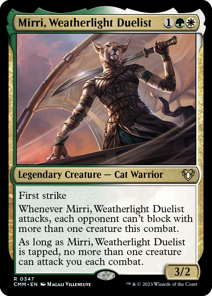 Mirri, Weatherlight Duelist [Commander Masters] | Card Merchant Takapuna