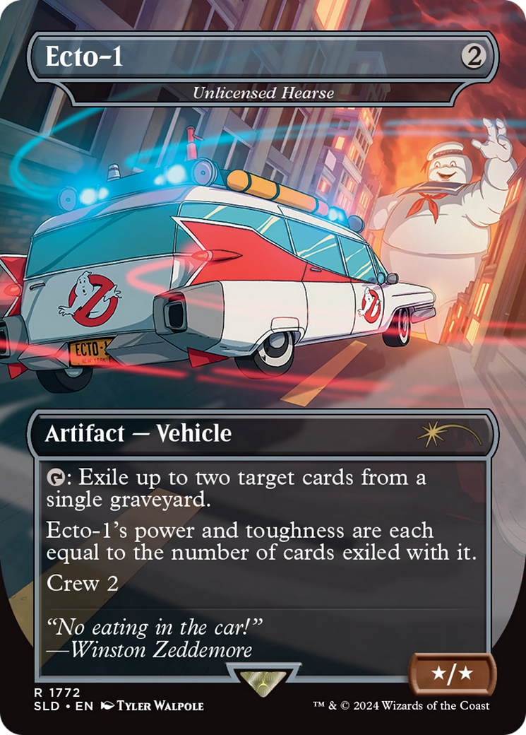 Ecto-1 - Unlicensed Hearse [Secret Lair Drop Series] | Card Merchant Takapuna