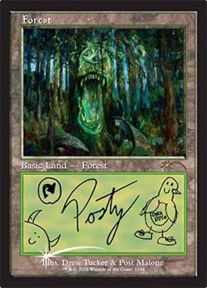 Forest (1194) [Secret Lair Drop Series] | Card Merchant Takapuna