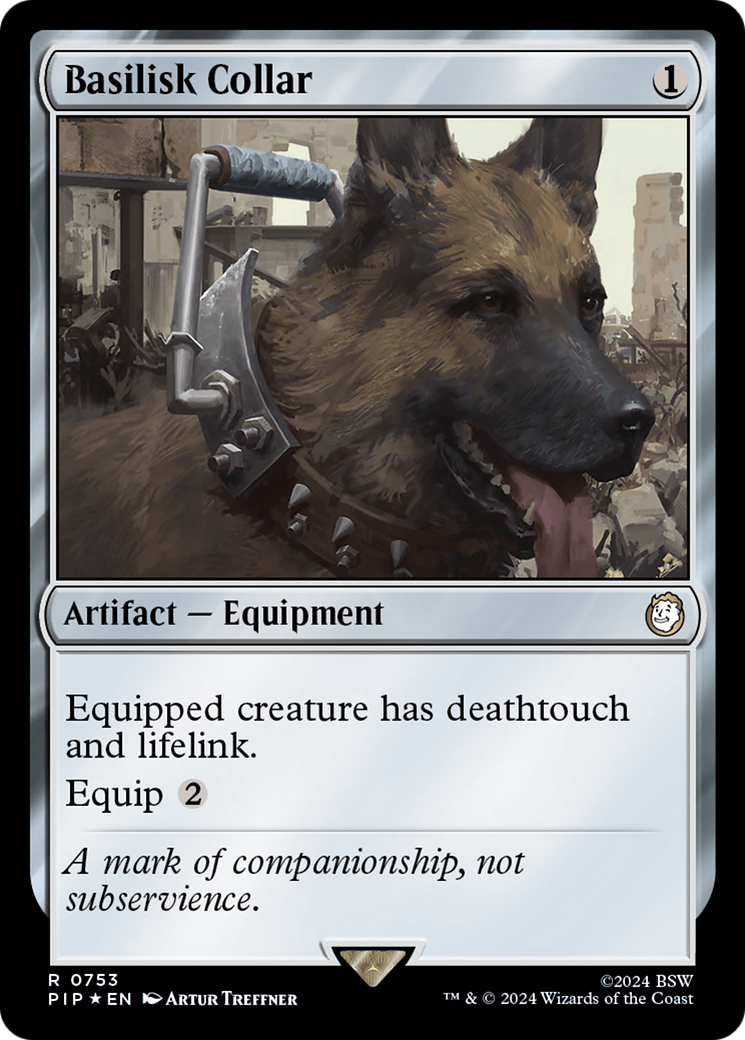 Basilisk Collar (Surge Foil) [Fallout] | Card Merchant Takapuna