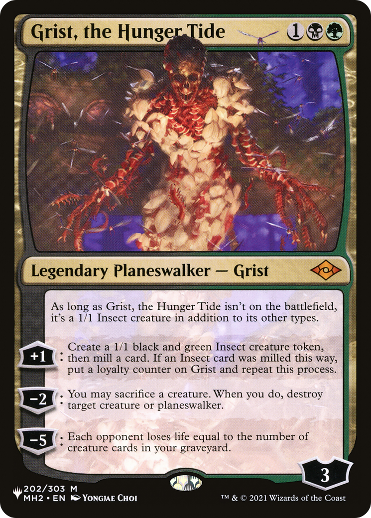 Grist, the Hunger Tide [The List] | Card Merchant Takapuna