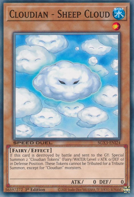 Cloudian - Sheep Cloud [SGX3-ENI24] Common | Card Merchant Takapuna