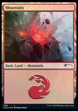 Mountain (Smashing) (569) [Secret Lair Drop Promos] | Card Merchant Takapuna