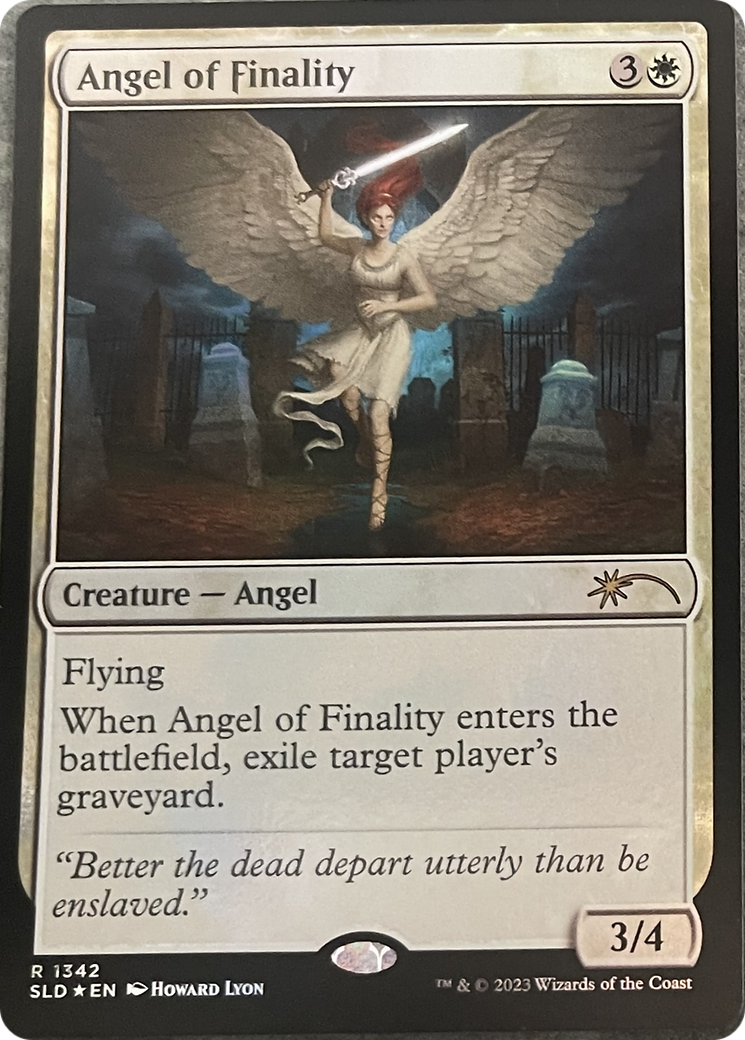 Angel of Finality [Secret Lair: Angels] | Card Merchant Takapuna