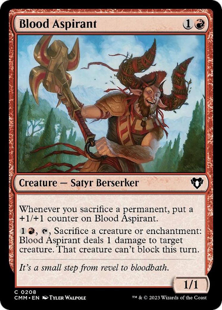 Blood Aspirant [Commander Masters] | Card Merchant Takapuna