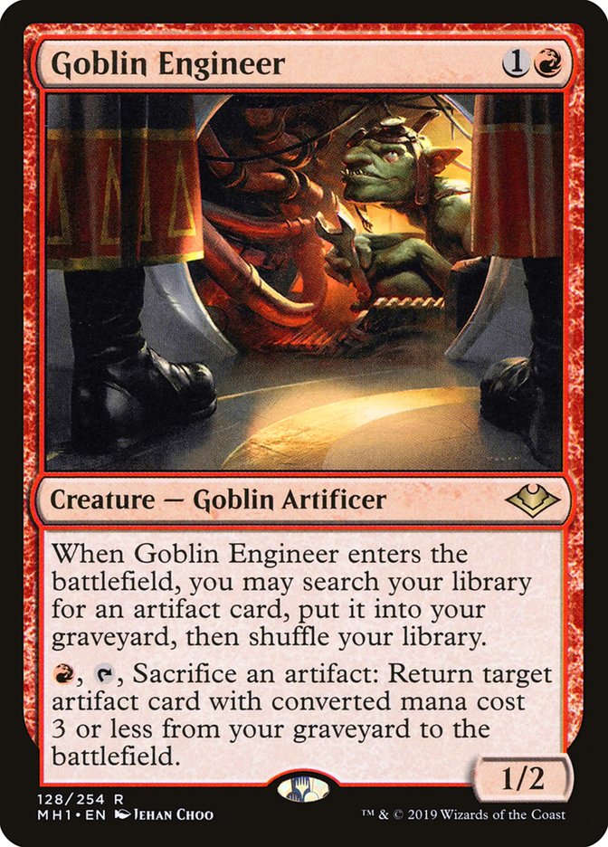 Goblin Engineer [Modern Horizons] | Card Merchant Takapuna