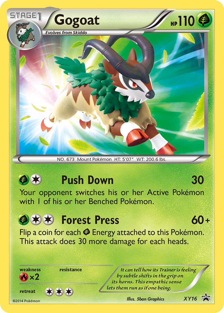 Gogoat (XY16) [XY: Black Star Promos] | Card Merchant Takapuna