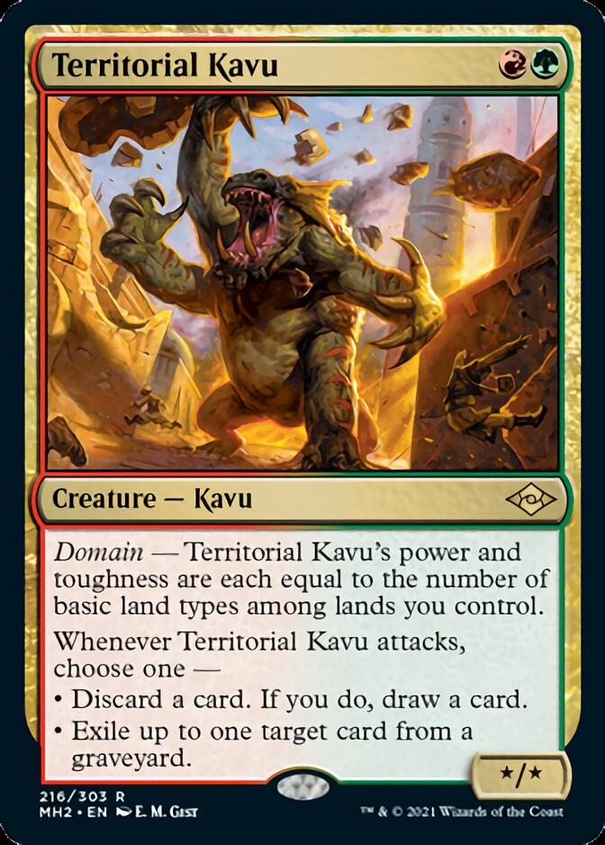 Territorial Kavu [Modern Horizons 2] | Card Merchant Takapuna