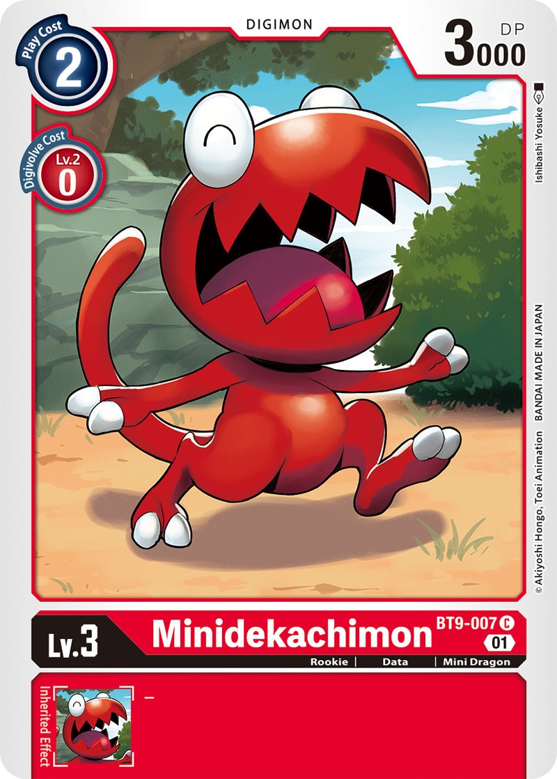 Minidekachimon [BT9-007] [X Record] | Card Merchant Takapuna