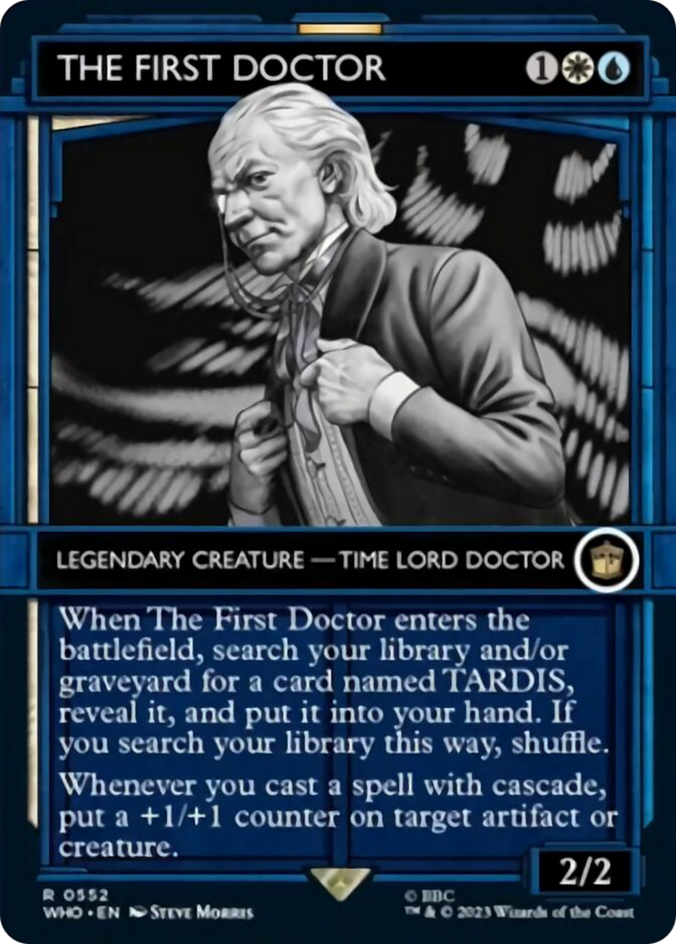 The First Doctor (Showcase) [Doctor Who] | Card Merchant Takapuna