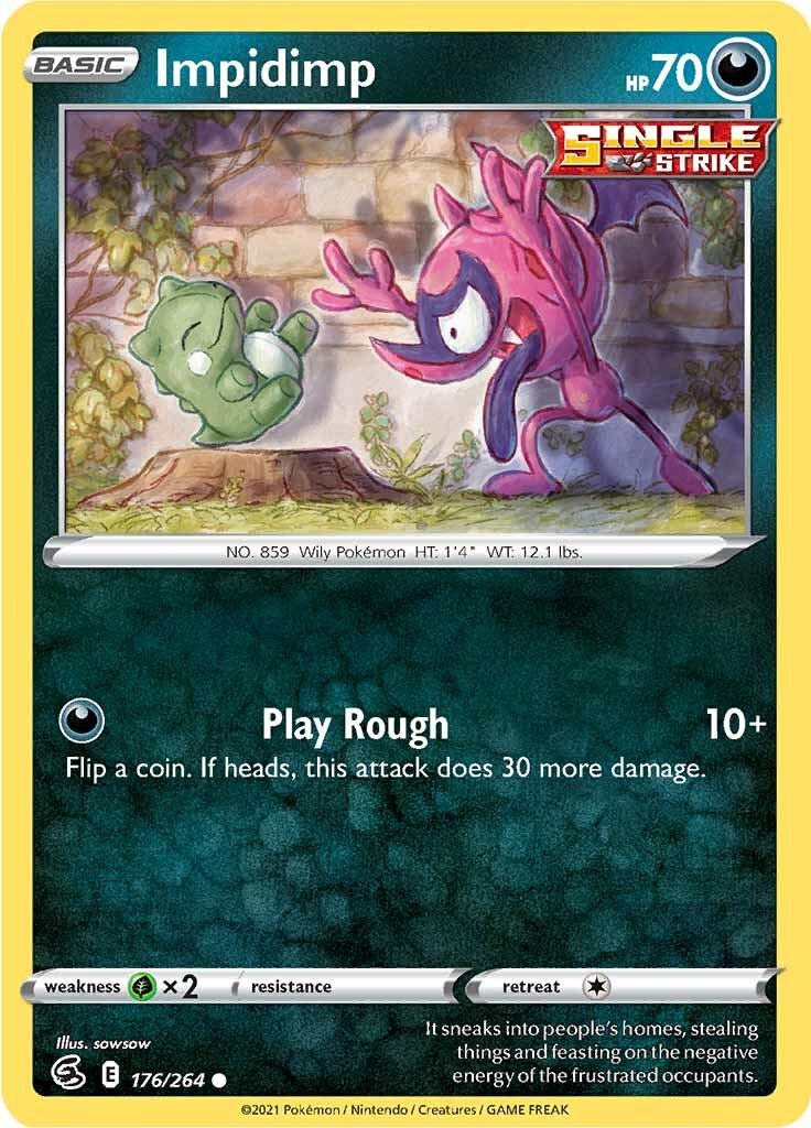 Impidimp (176/264) [Sword & Shield: Fusion Strike] | Card Merchant Takapuna